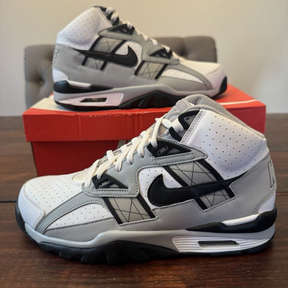 Nike Air Trainer SC High Raiders Helmet Bo Jackson Shoes